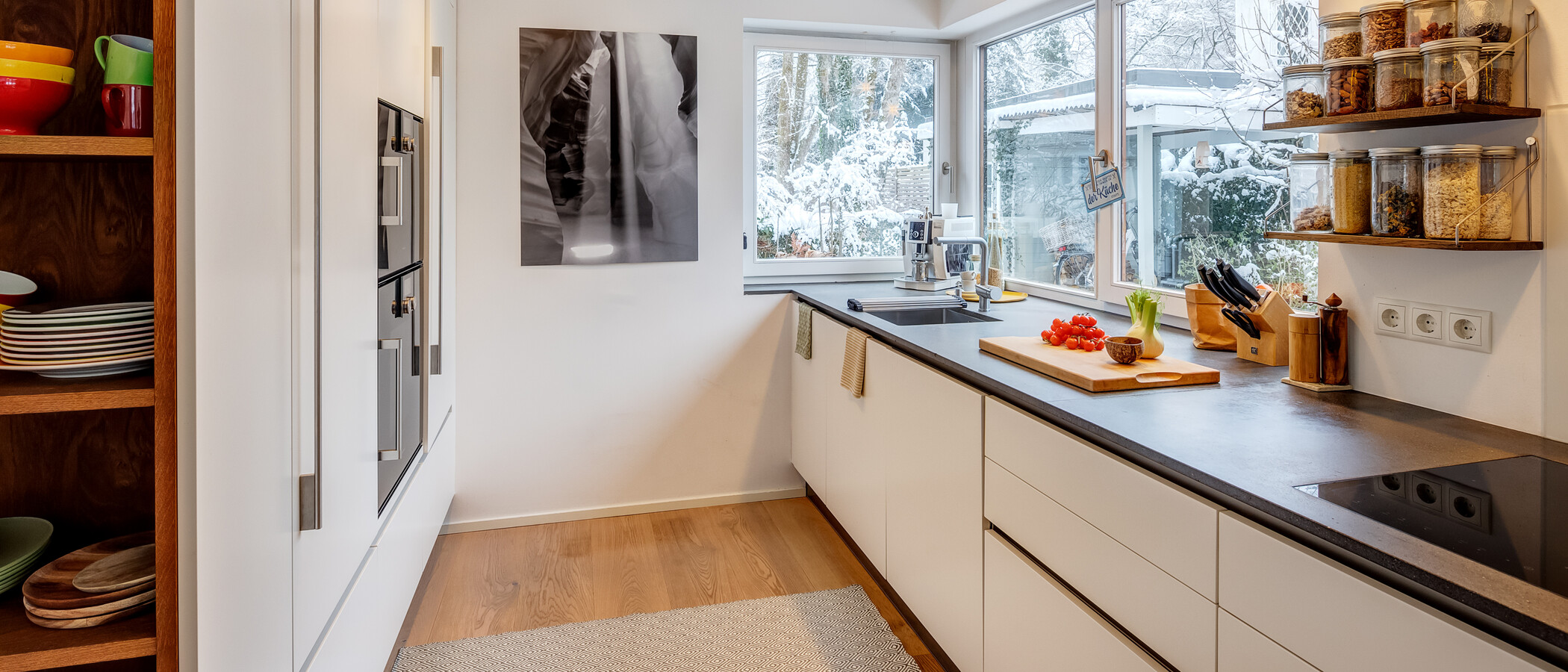 casa a schiera München Solln 01 cucina 13810