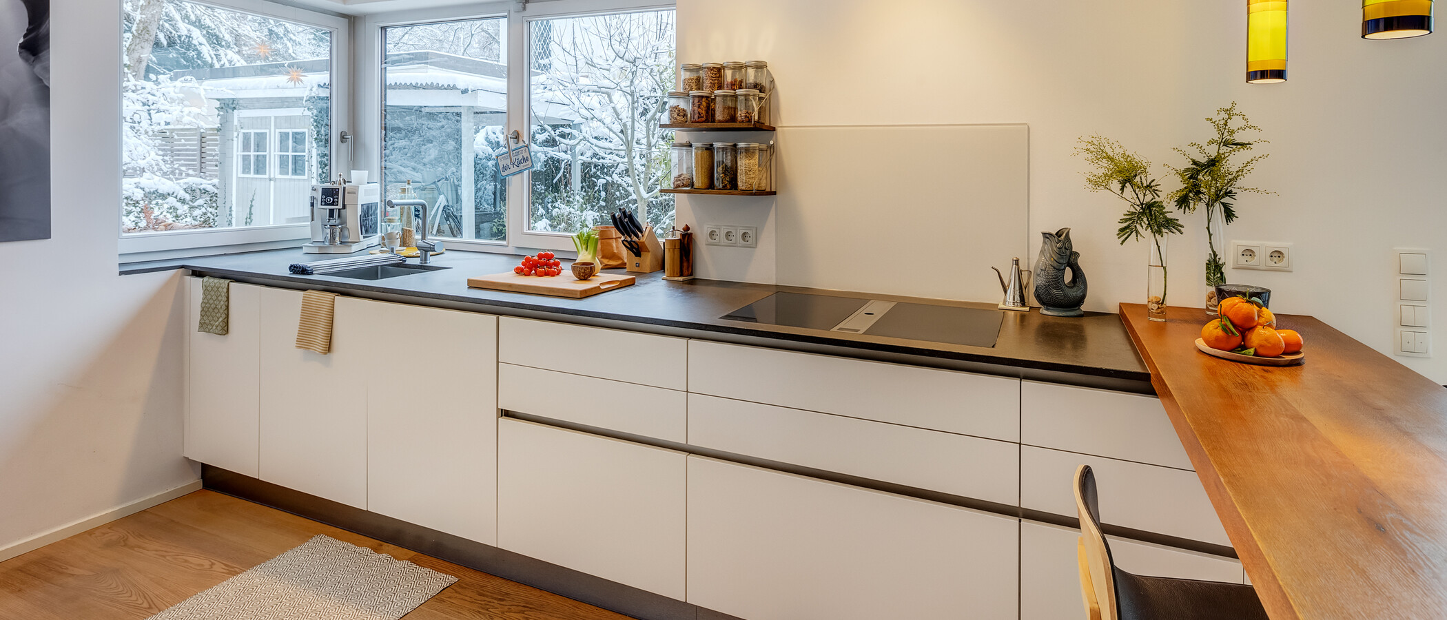 casa a schiera München Solln 02 cucina 13810