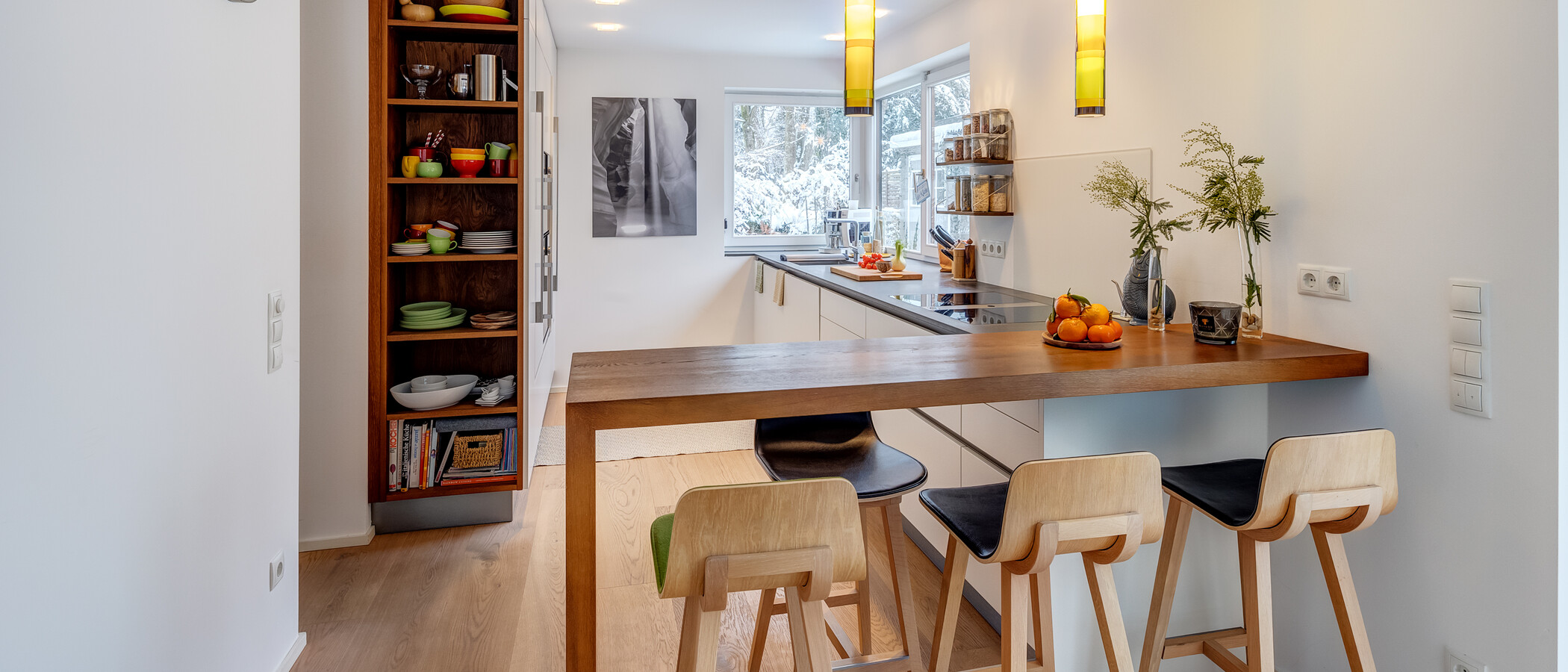 casa a schiera München Solln 04 cucina 13810
