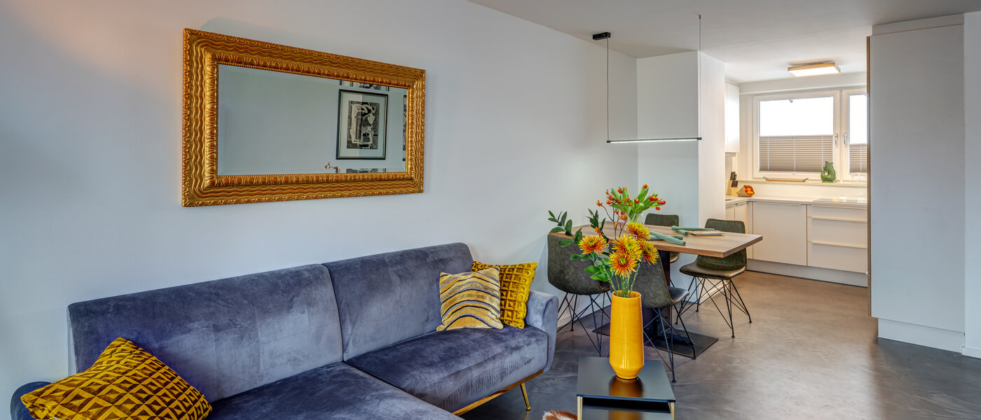 appartamento München Moosach 01 zona living 13811