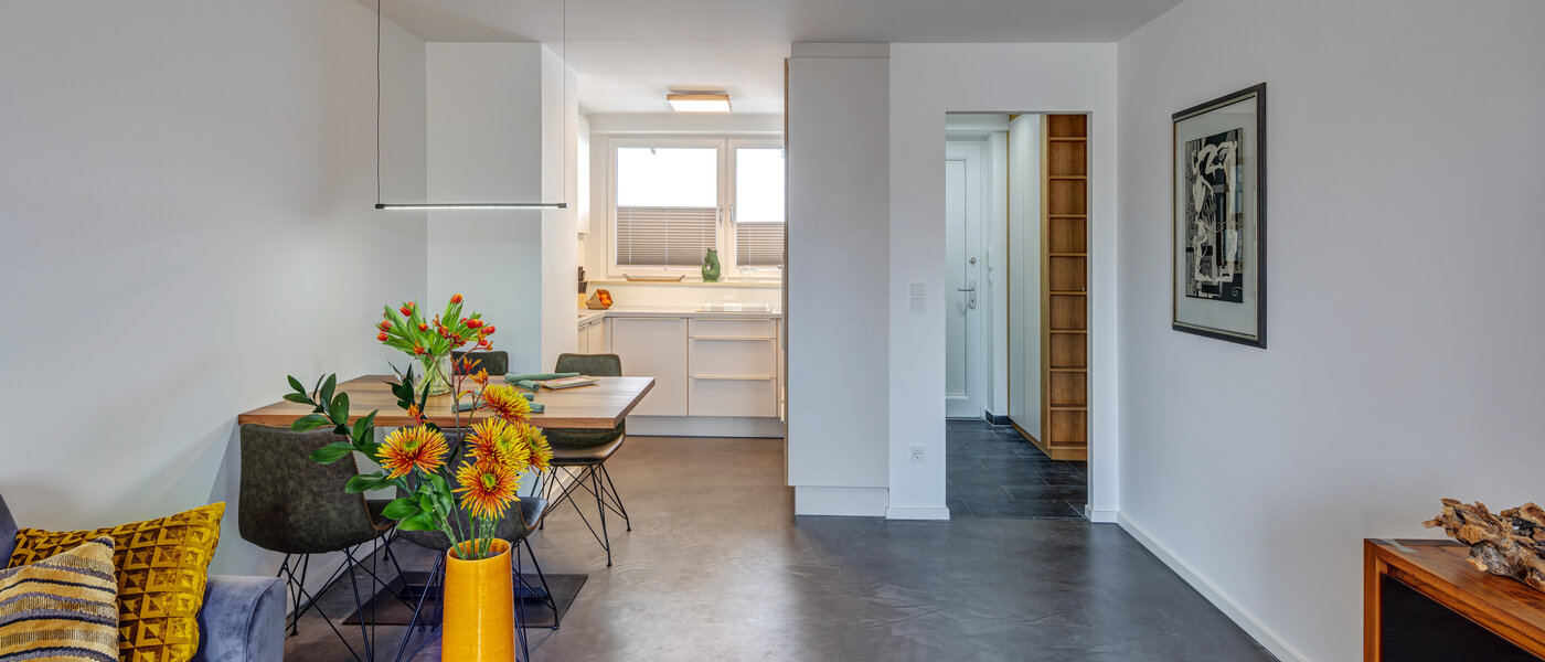 appartamento München Moosach 03 zona living 13811