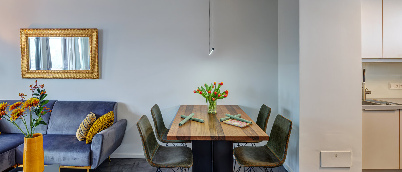 appartamento München Moosach 04 zona living 13811