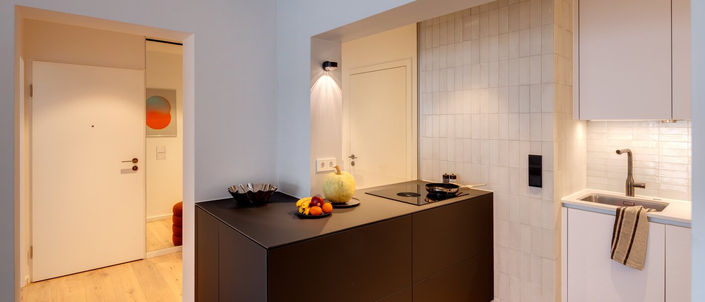 appartamento München Dreimühlenviertel 05 cucina 13821