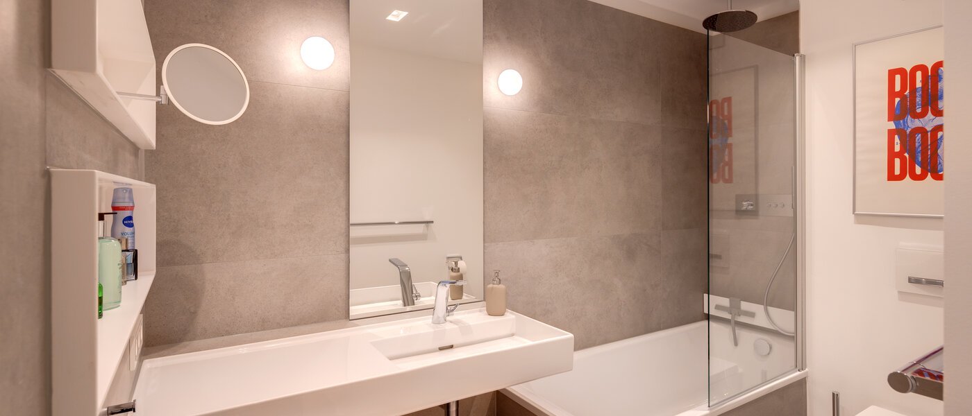 appartamento München Dreimühlenviertel 01 bagno 13821