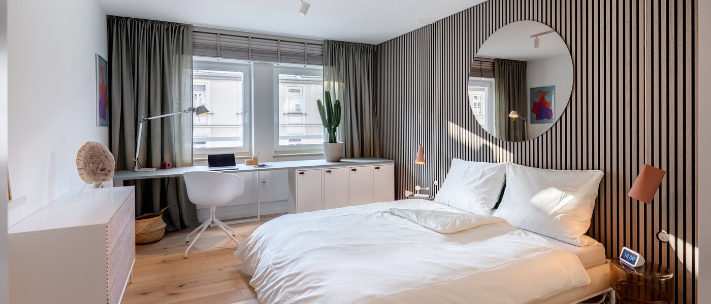 appartamento München Dreimühlenviertel 01 camera da letto 13821