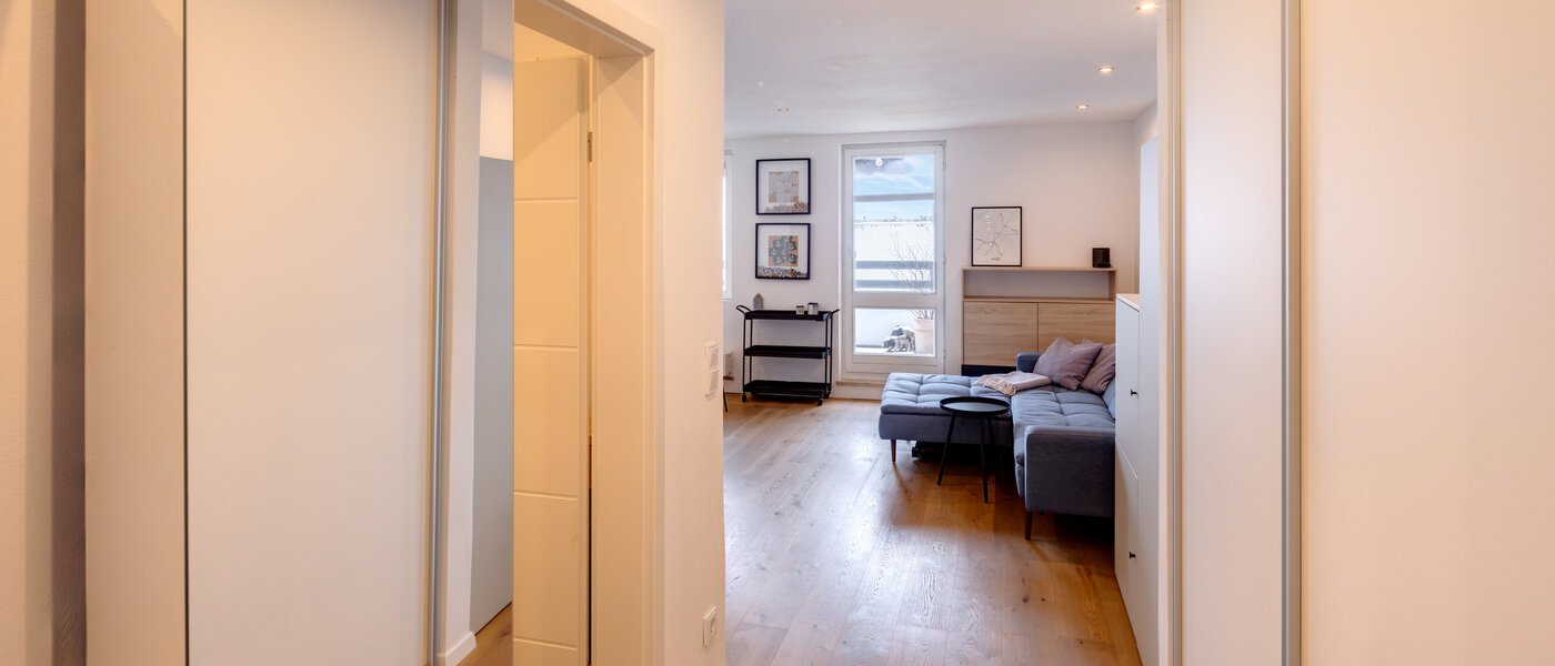 attico con terrazzo München Obergiesing 02 ingresso/corridioio 13824