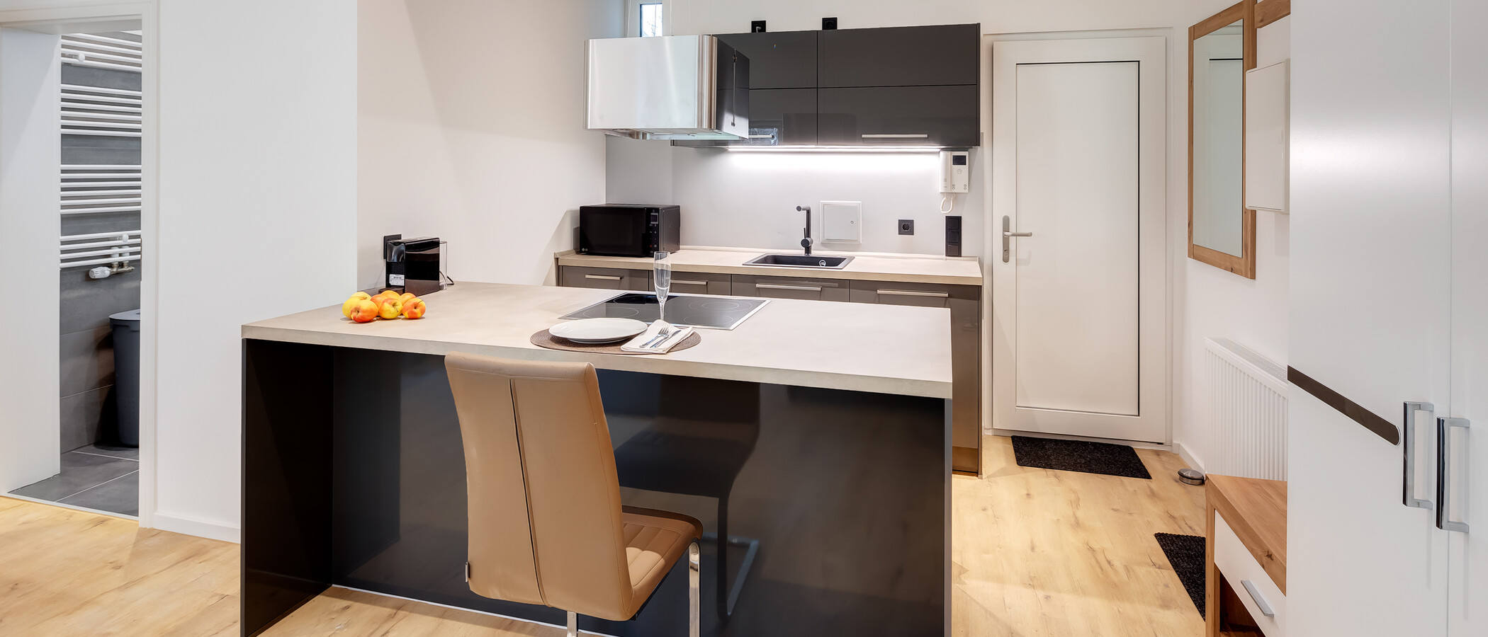 appartamento München Glockenbachviertel 01 cucina 13829