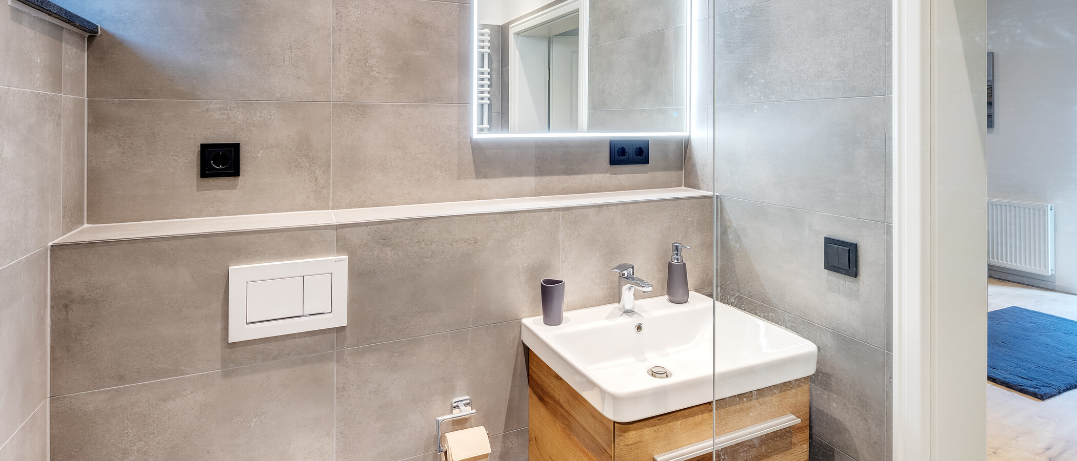 appartamento München Glockenbachviertel 02 bagno 13829