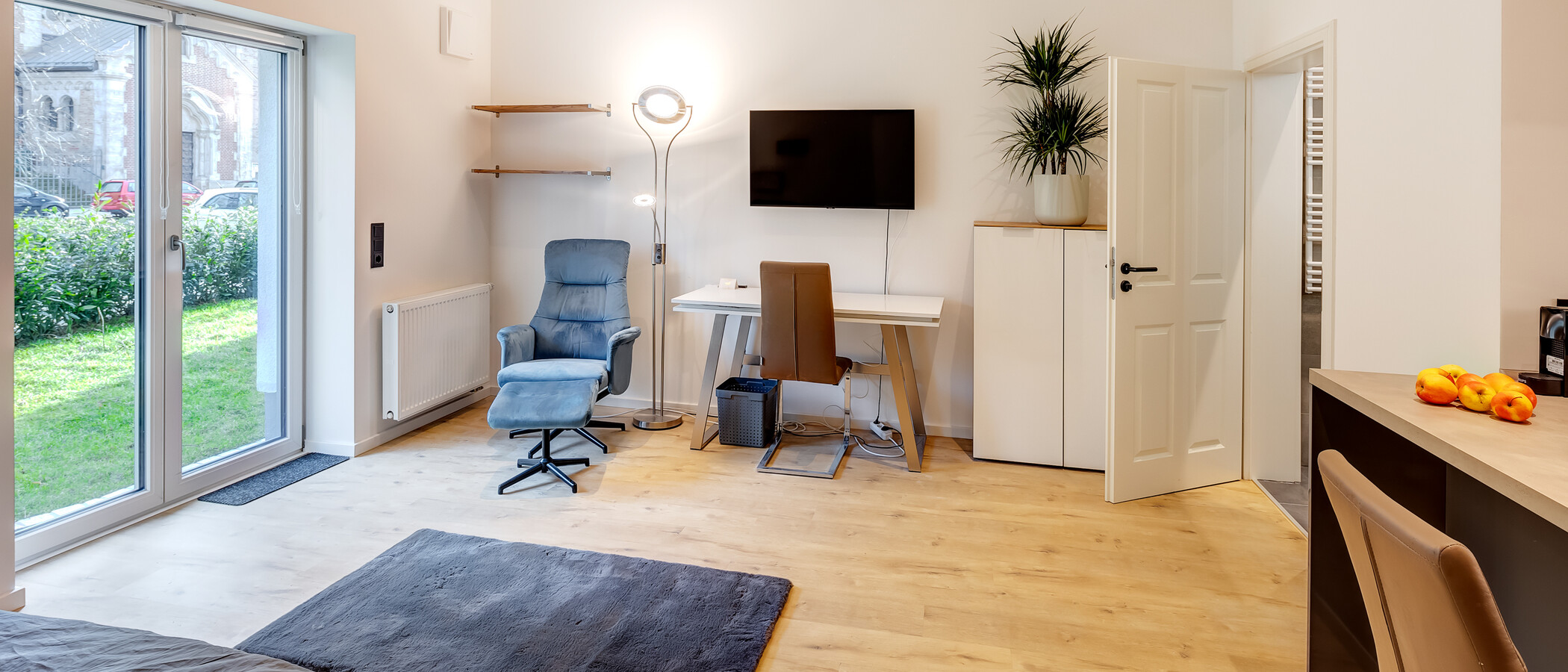 appartamento München Glockenbachviertel 02 zona living 13829