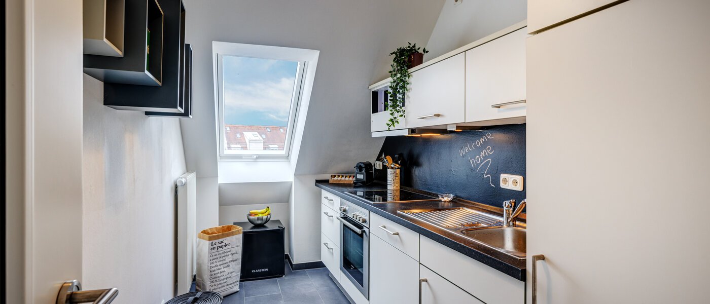 attico München Schwabing (rechts der Leopoldstraße) 01 cucina 13837