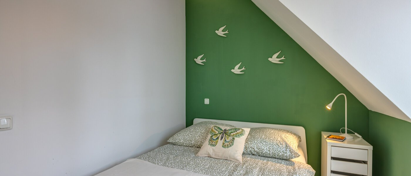 attico München Schwabing (rechts der Leopoldstraße) 01 camera da letto 13837