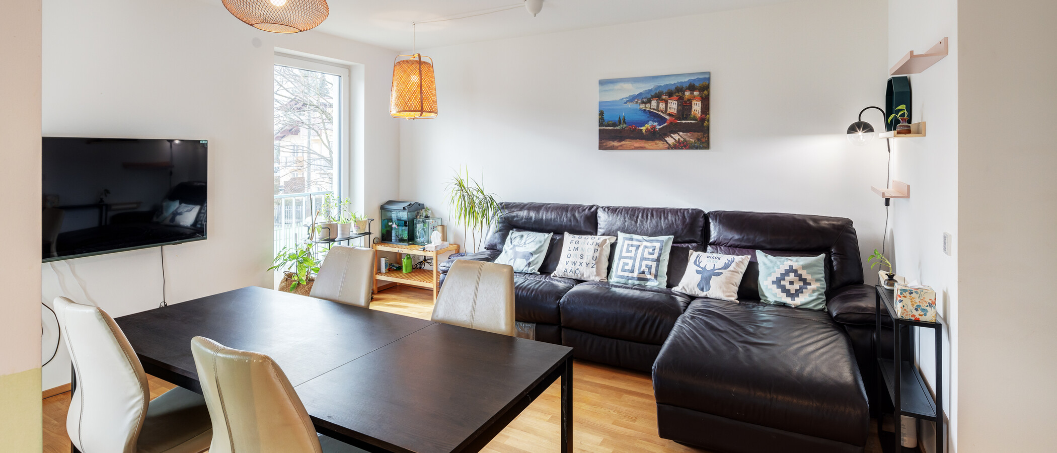 appartamento München Allach 02 zona living 13838