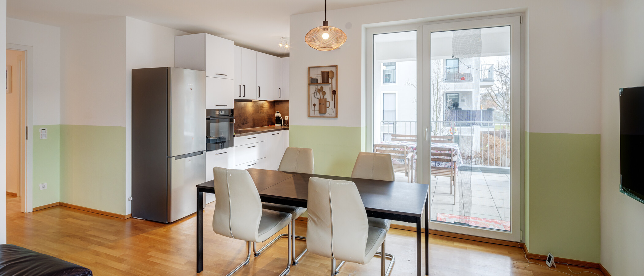 appartamento München Allach 04 zona living 13838