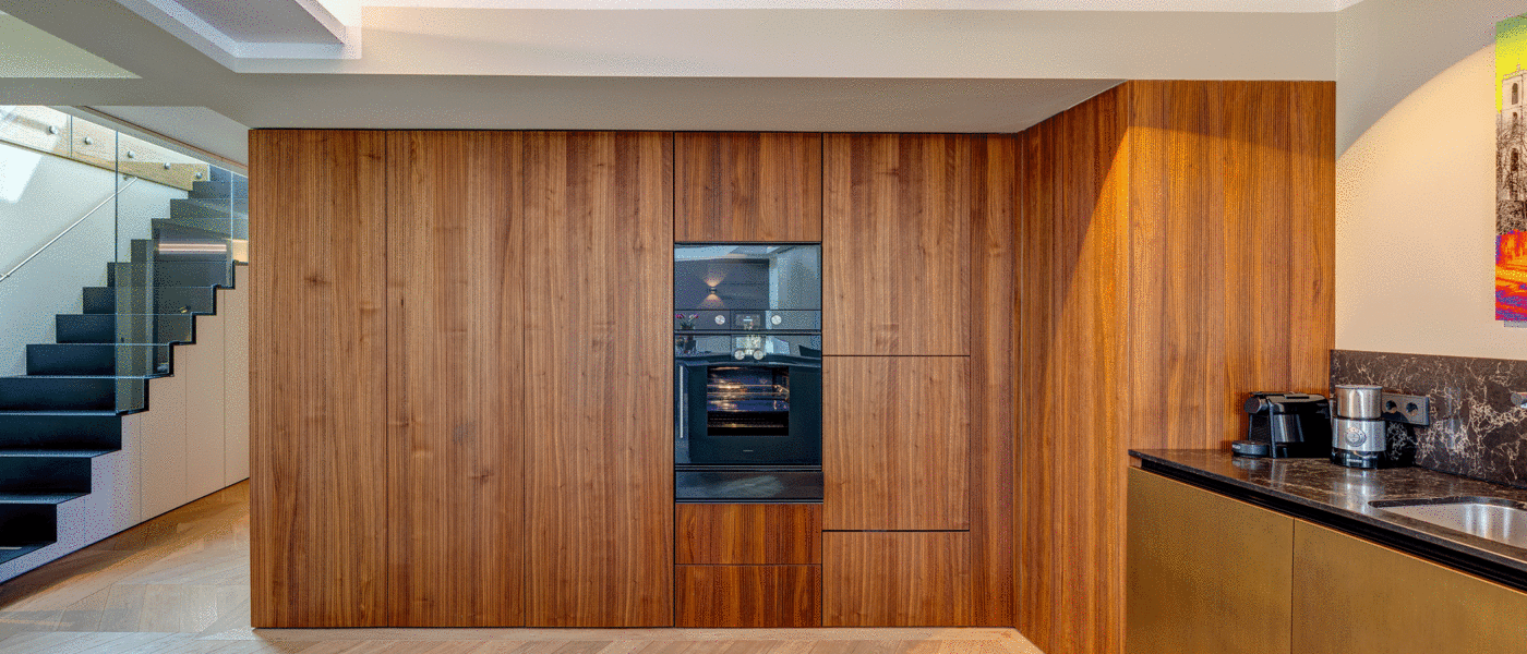 maisonnette con galleria München Altstadt 02 cucina 13841