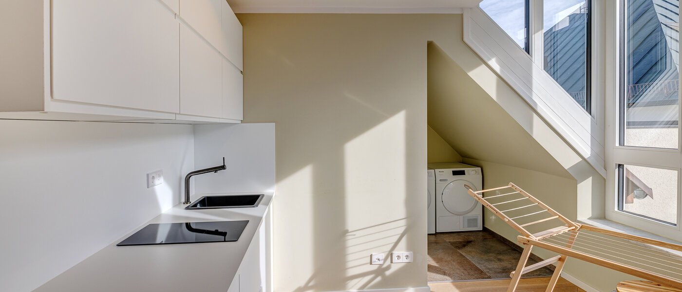 maisonnette con galleria München Altstadt 01 lavanderia 13841