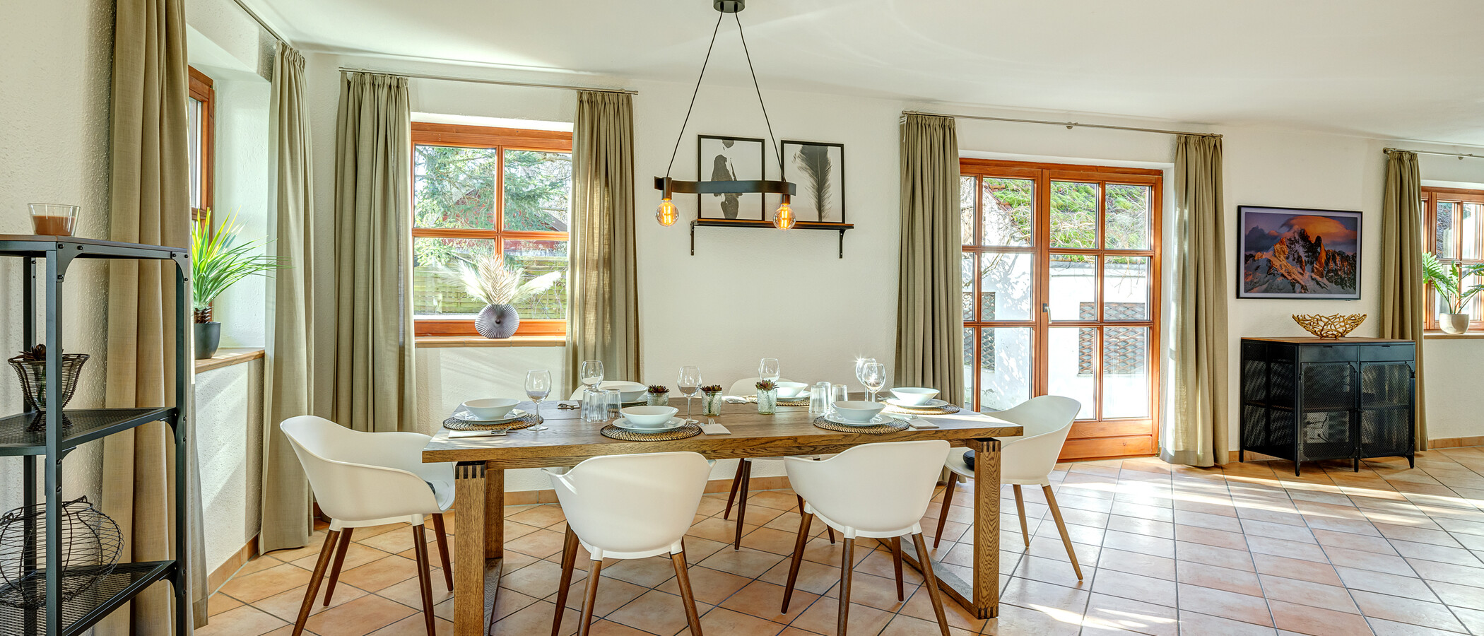 casa indipendente München Trudering 04 zona living 13845