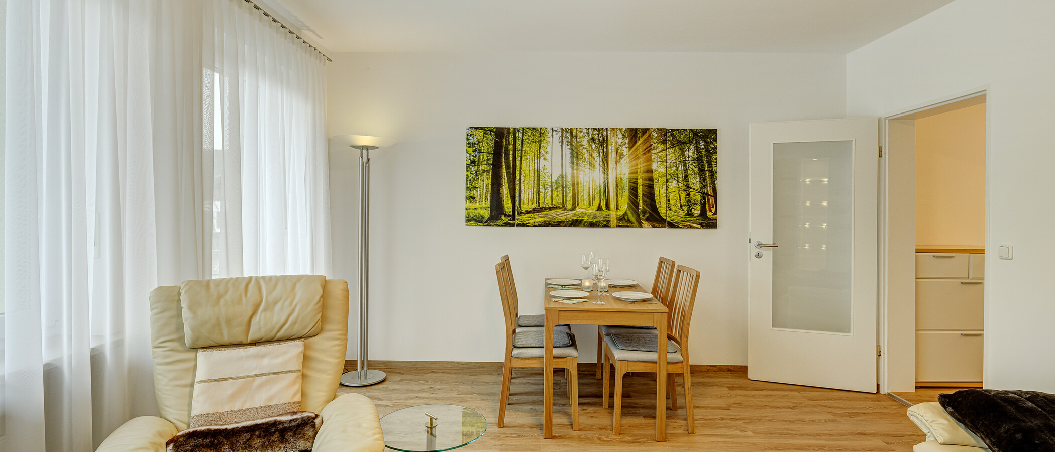 appartamento München Waldperlach 03 zona living 13850