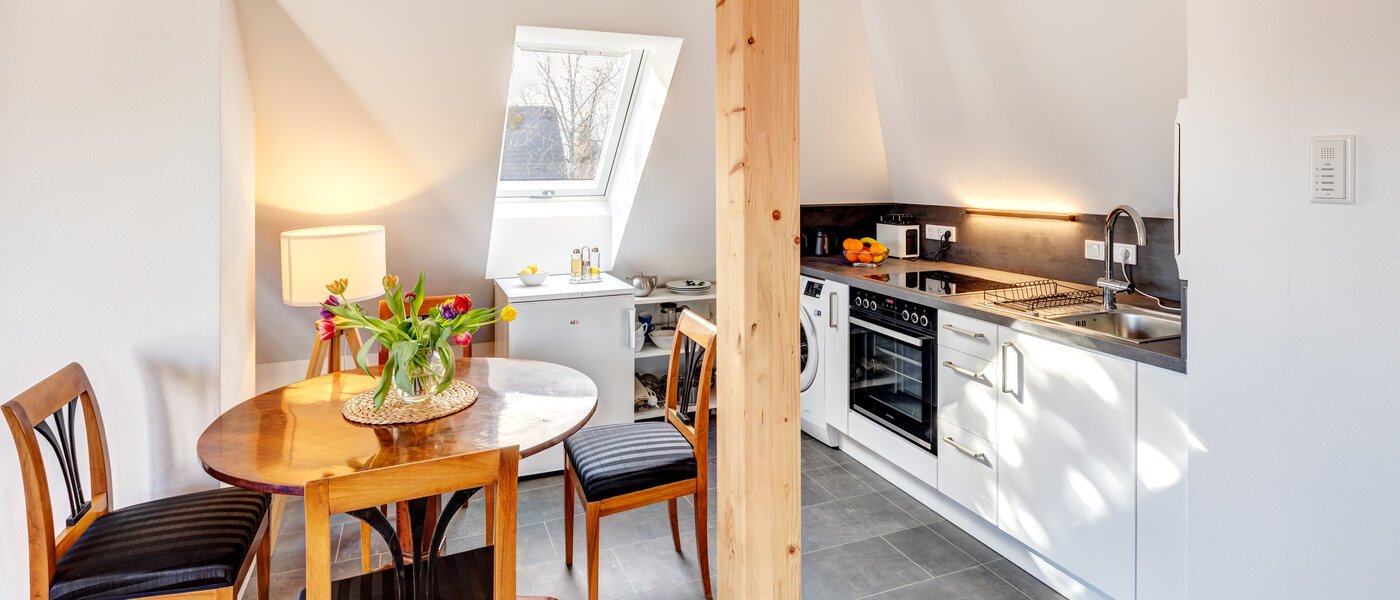 attico München Waldtrudering 02 cucina 13853