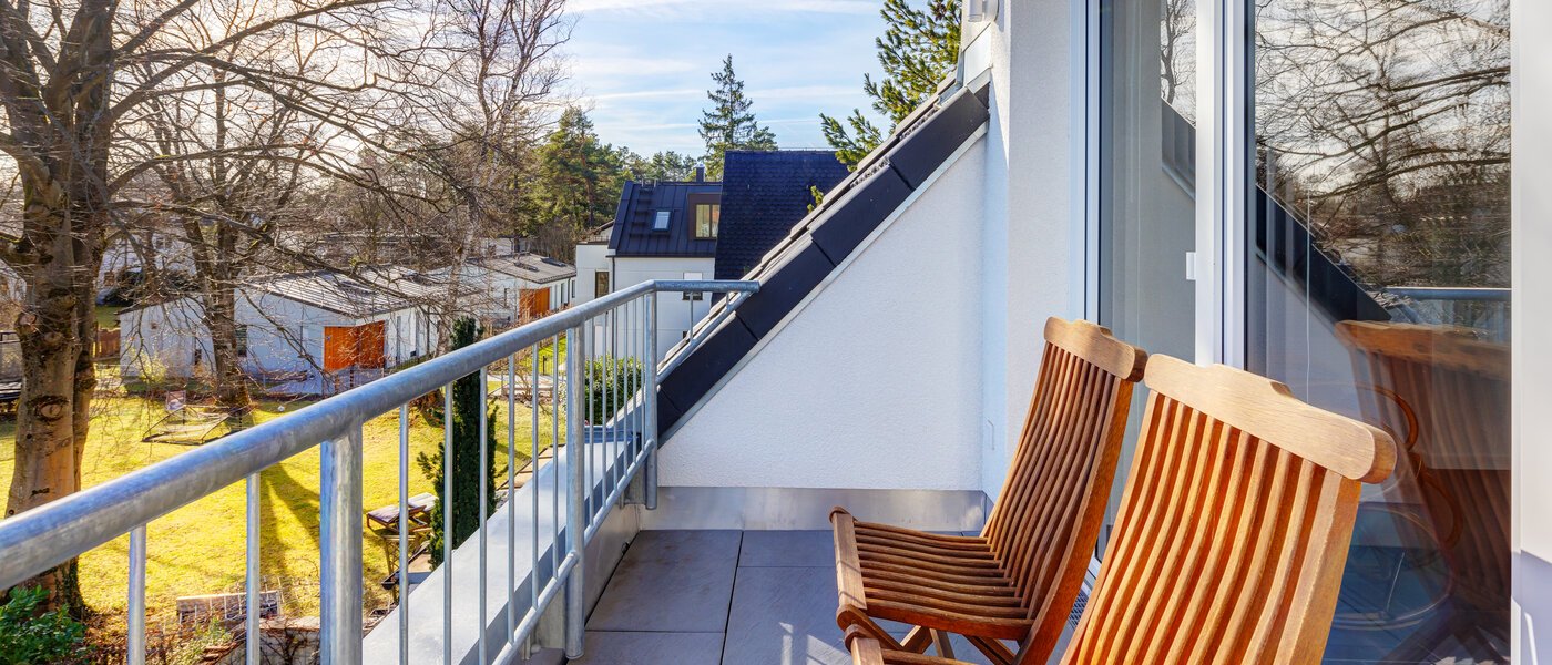 attico München Waldtrudering 03 terrazza sul tetto 13853