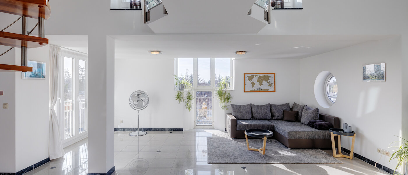 appartamento con galleria Ottobrunn 04 zona living 13854