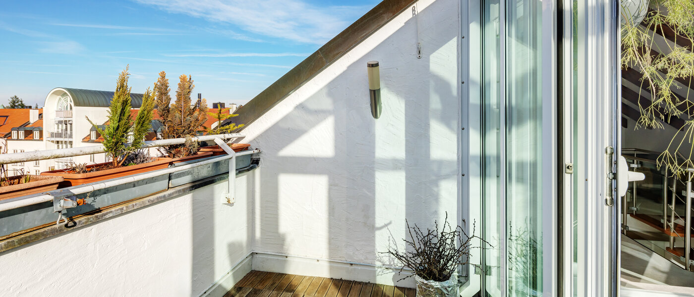 appartamento con galleria Ottobrunn 02 2° terrazza sul tetto 13854