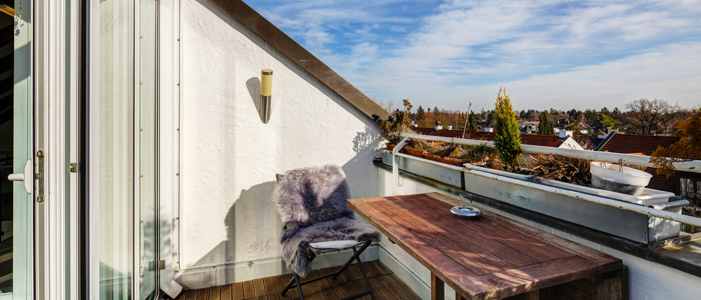 appartamento con galleria Ottobrunn 01 1° terrazza sul tetto 13854