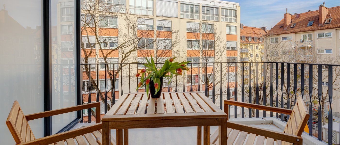 appartamento München Neuhausen 02 loggia 13855