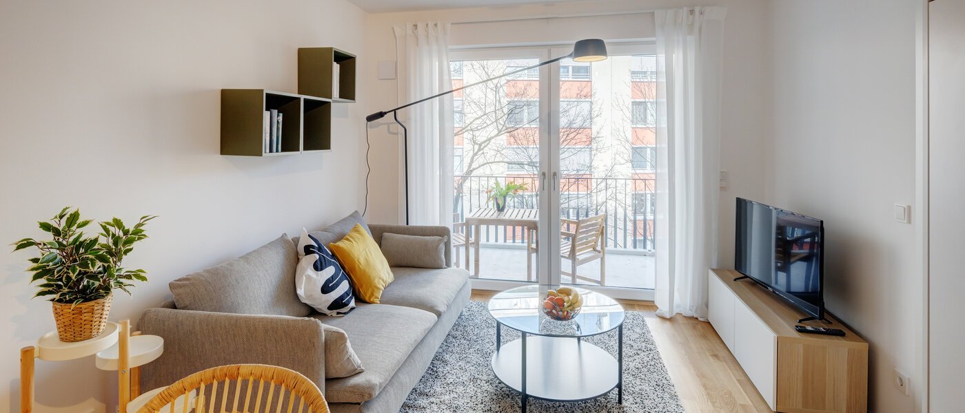 appartamento München Neuhausen 02 zona living 13855