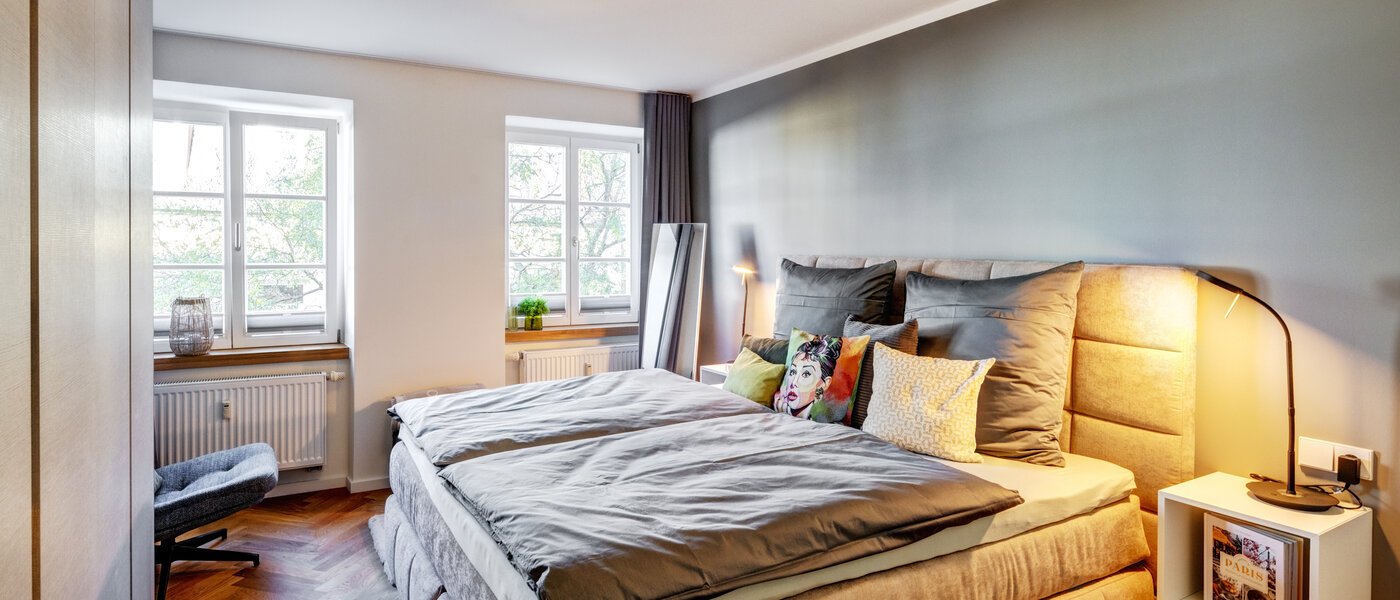 appartamento München Schwanthalerhöhe 01 camera da letto 13877