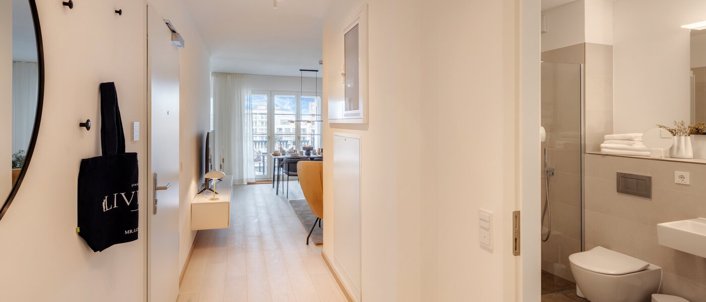 appartamento München Haidhausen 03 ingresso/corridioio 13880