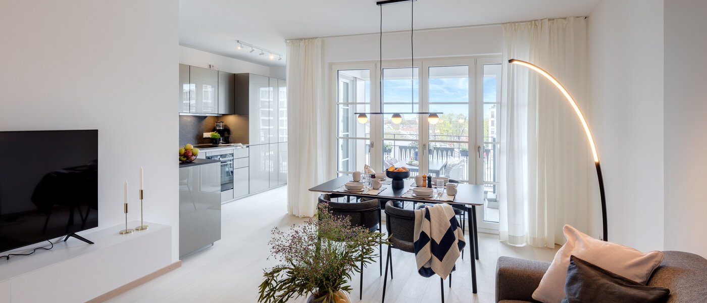 appartamento München Haidhausen 02 zona living 13880