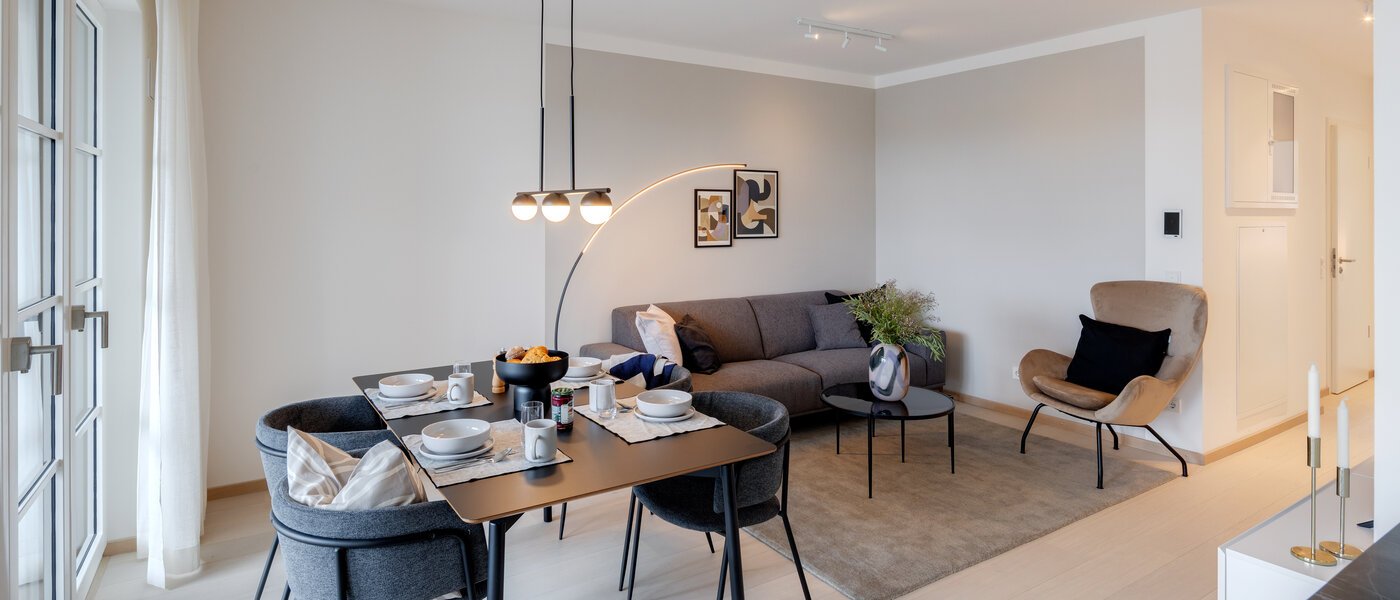 appartamento München Haidhausen 04 zona living 13880