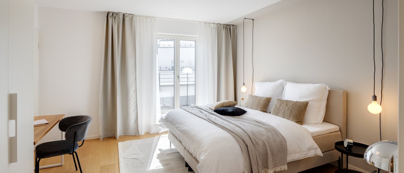 appartamento München Haidhausen 01 camera da letto 13881