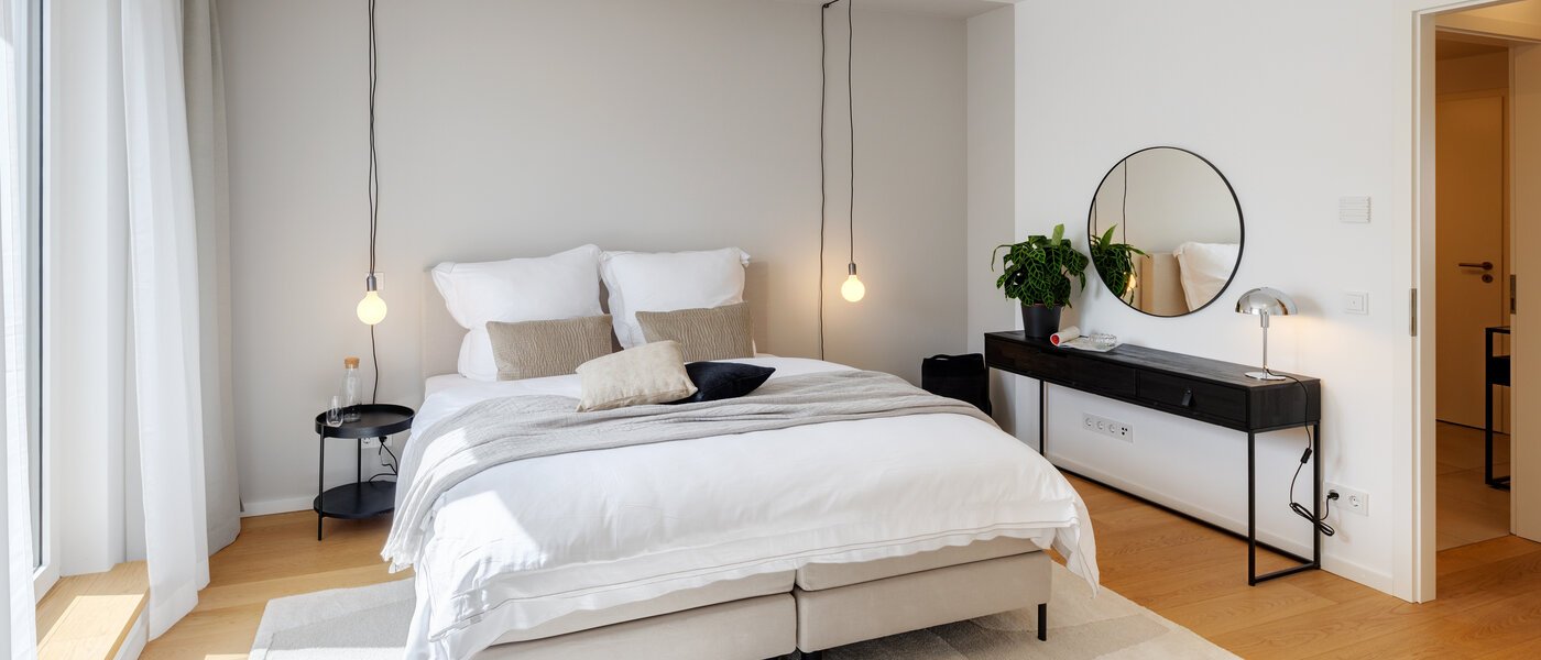 appartamento München Haidhausen 03 camera da letto 13881