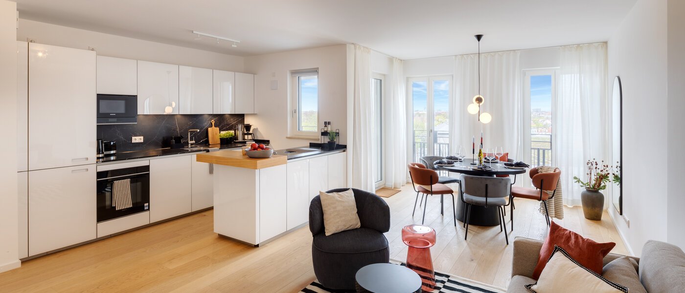 appartamento München Haidhausen 02 zona living 13881