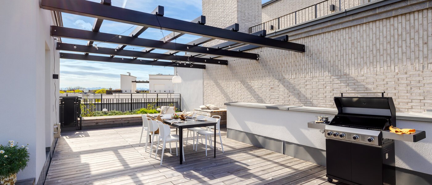 appartamento München Haidhausen 03 terrazza sul tetto 13881