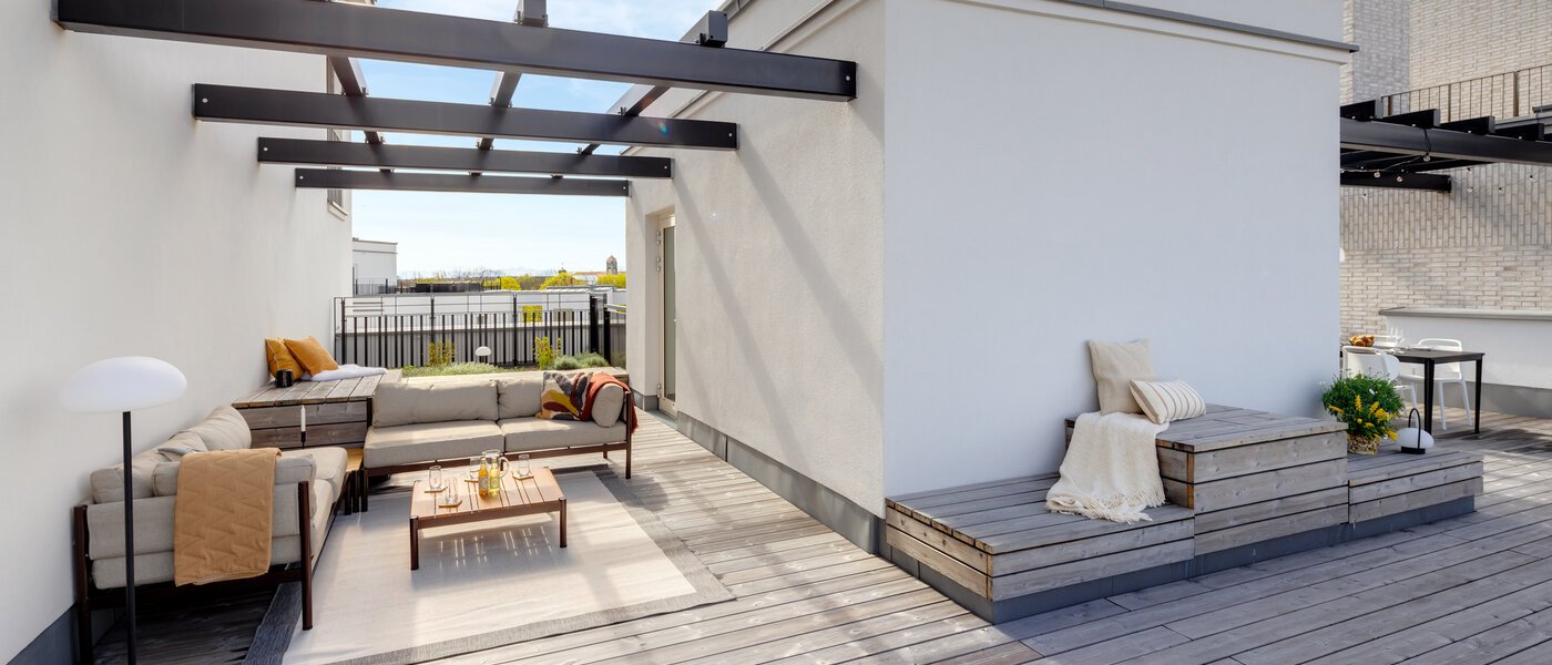 appartamento München Haidhausen 05 terrazza sul tetto 13881