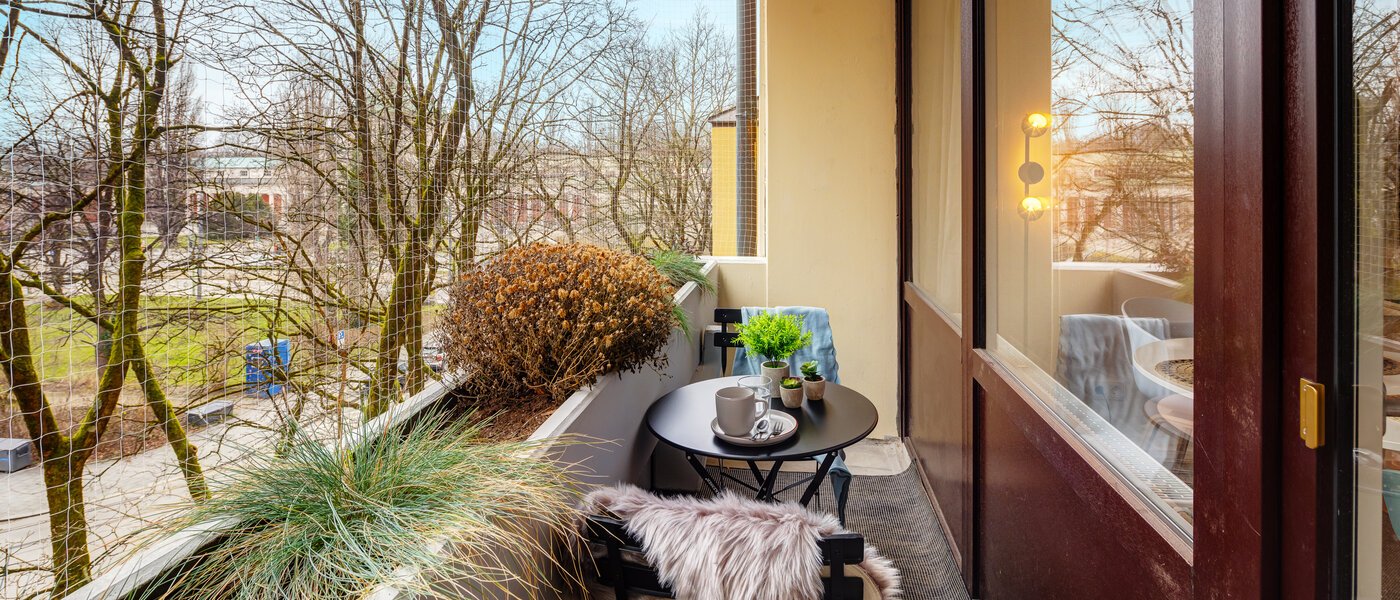 appartamento München Obergiesing 01 balcone 13886