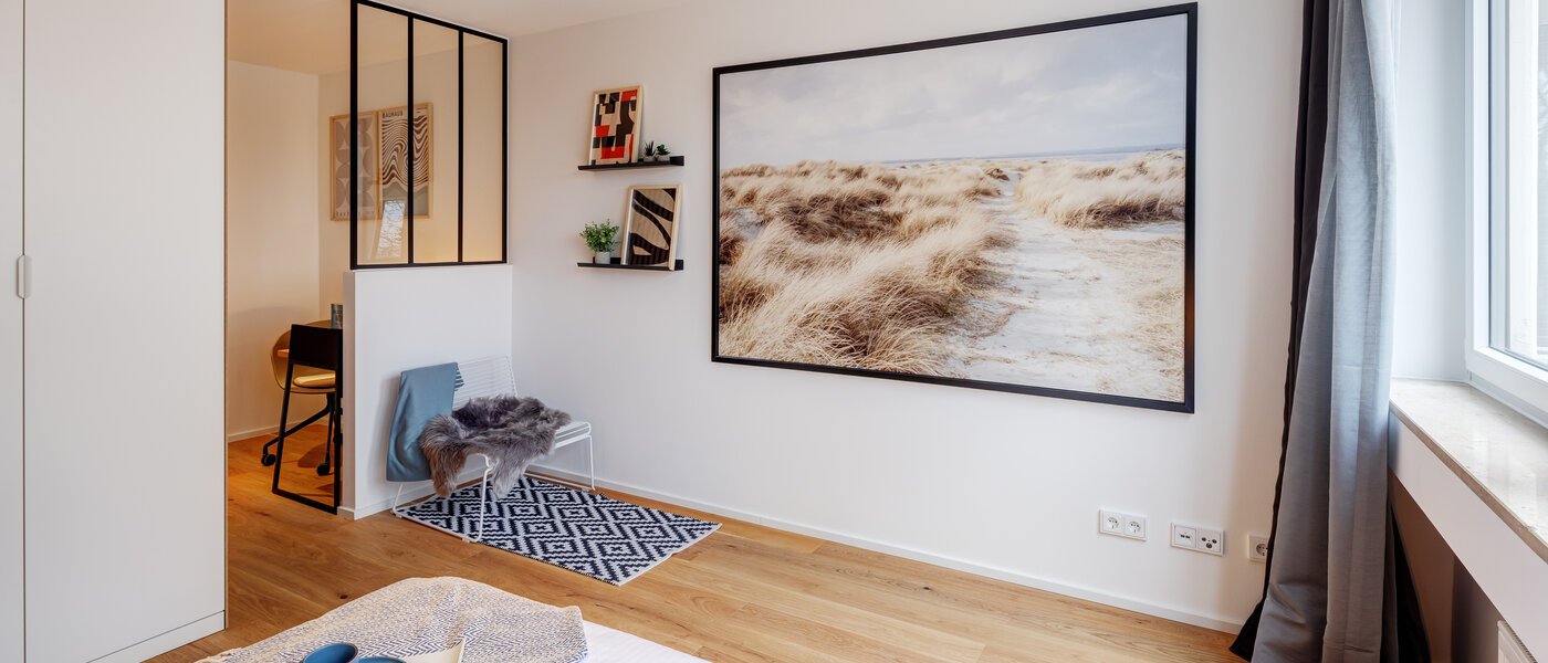 appartamento München Obergiesing 03 camera da letto 13886