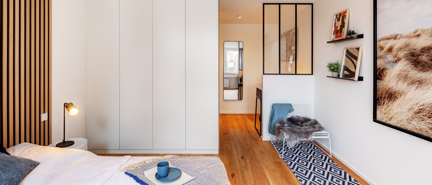 appartamento München Obergiesing 04 camera da letto 13886