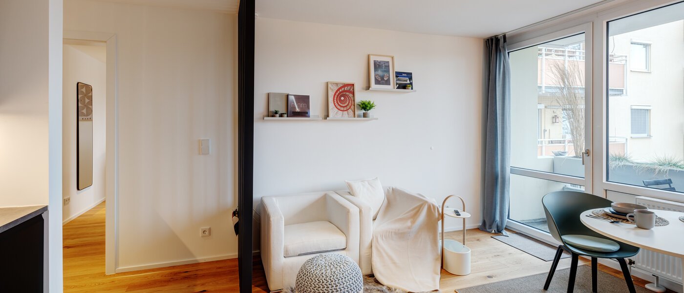 appartamento München Obergiesing 02 zona living 13886