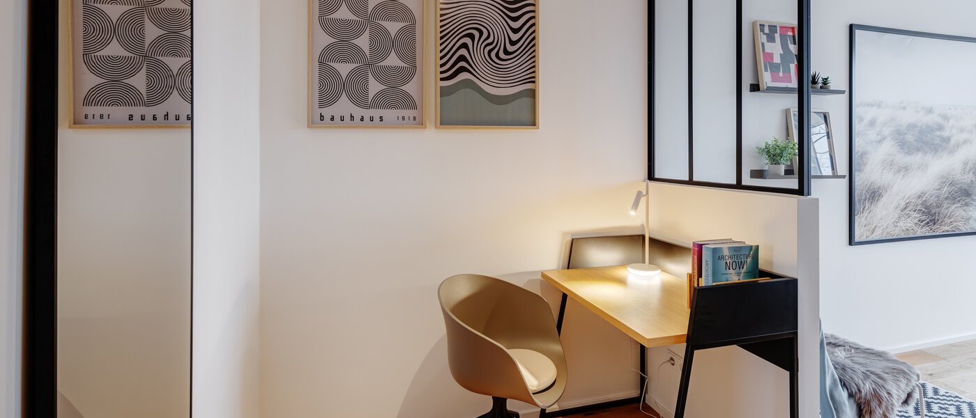 appartamento München Obergiesing 01 posto di lavoro 13886