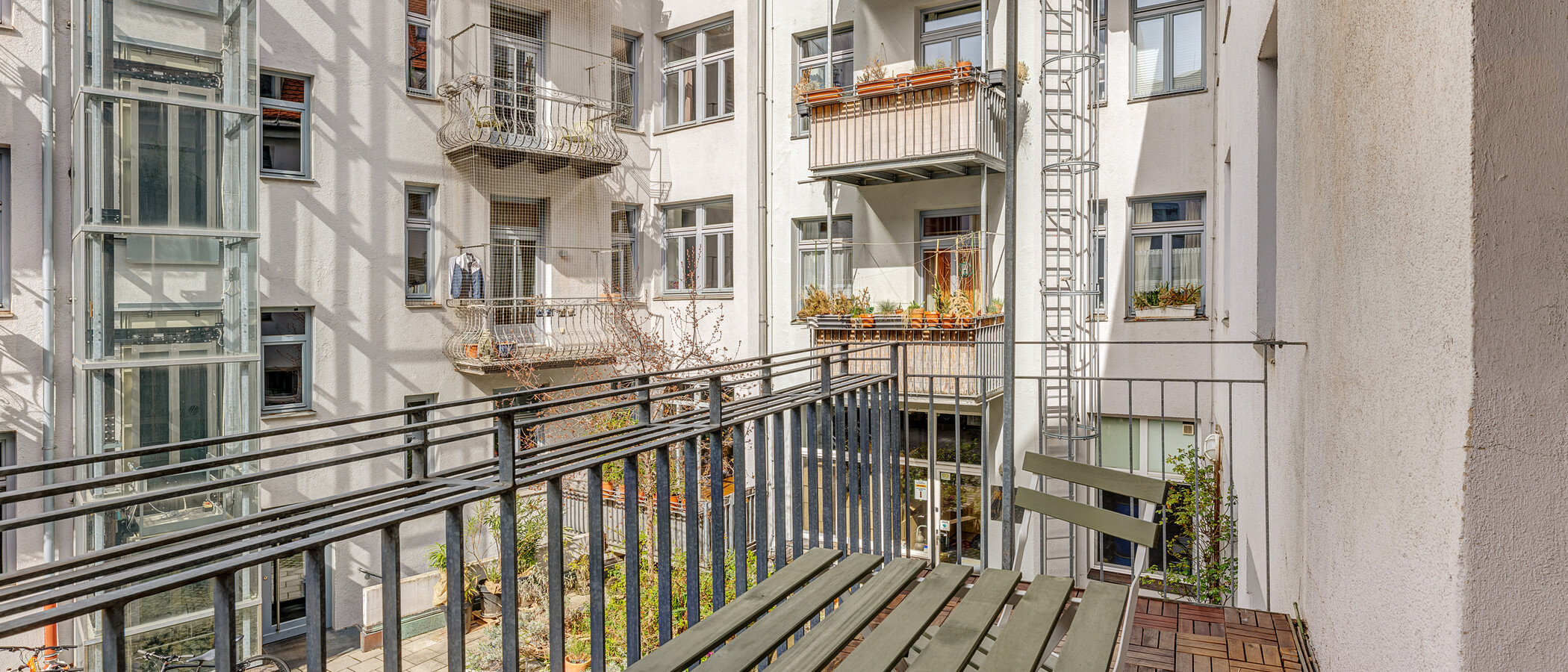 appartamento München Glockenbachviertel 01 balcone 13888