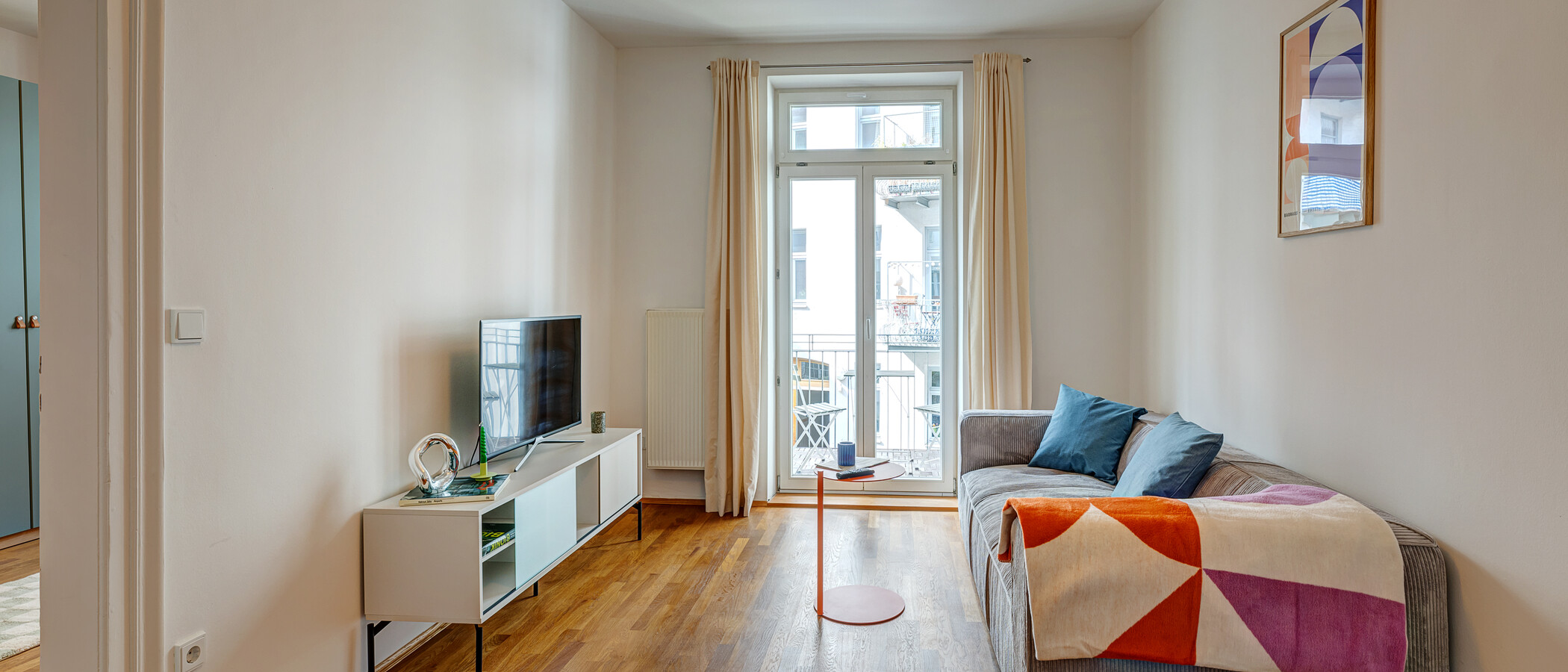 appartamento München Glockenbachviertel 02 zona living 13888