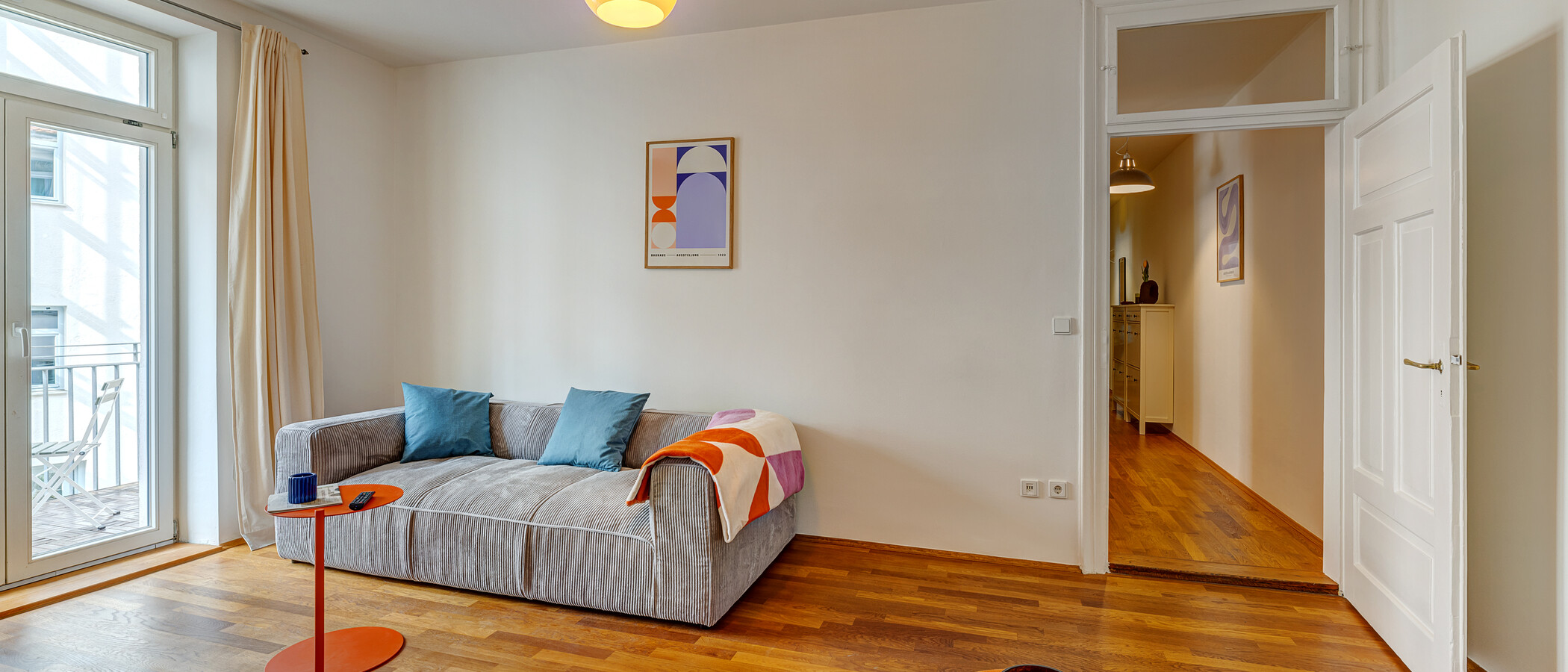 appartamento München Glockenbachviertel 03 zona living 13888