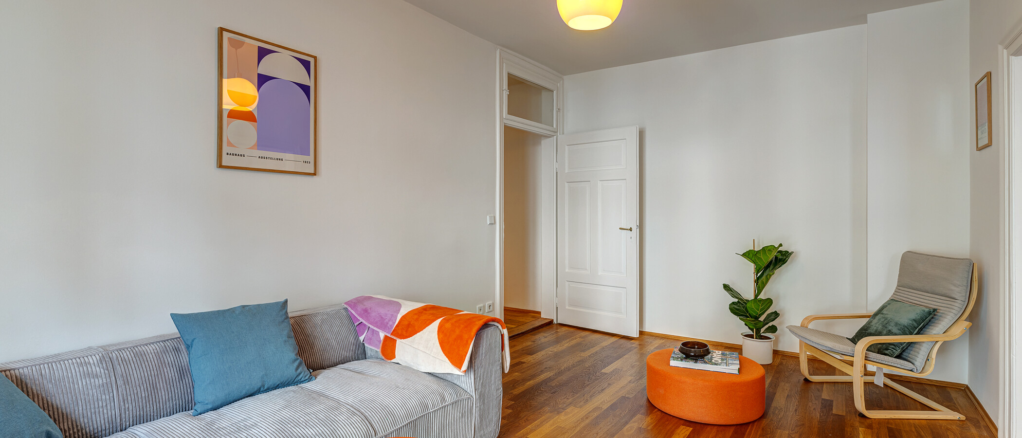 appartamento München Glockenbachviertel 04 zona living 13888