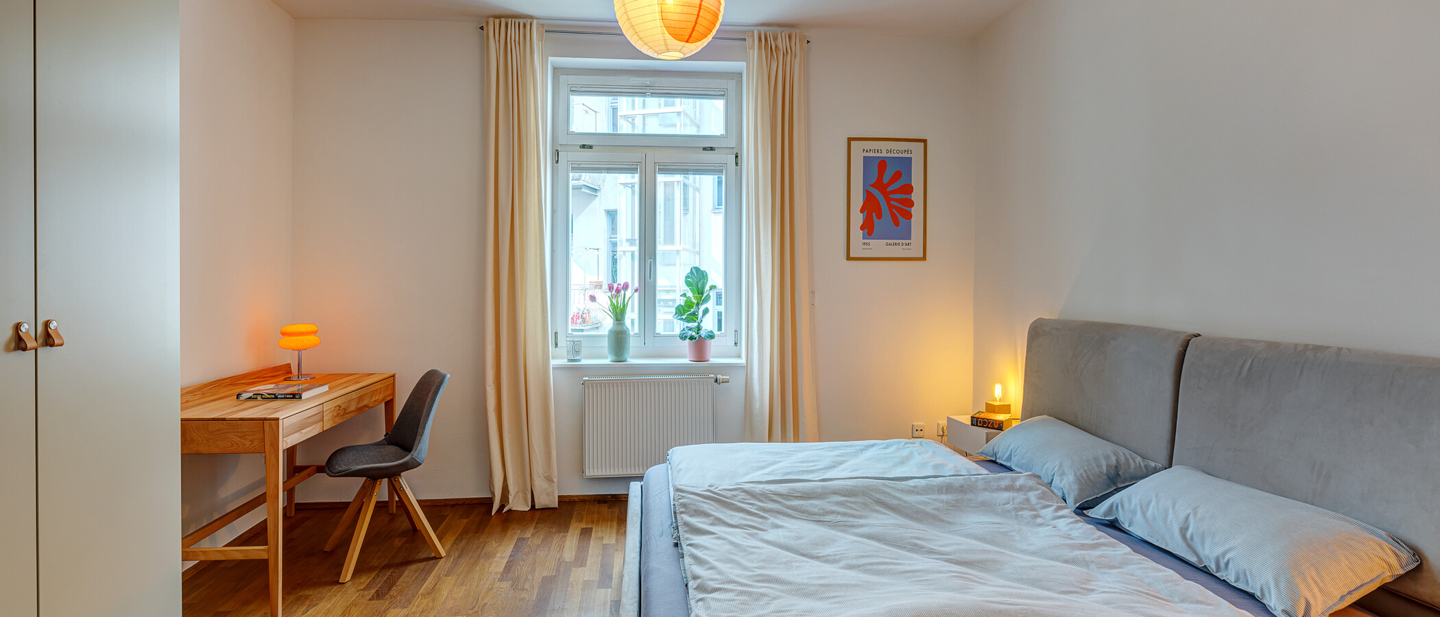appartamento München Glockenbachviertel 01 1° camera da letto 13888