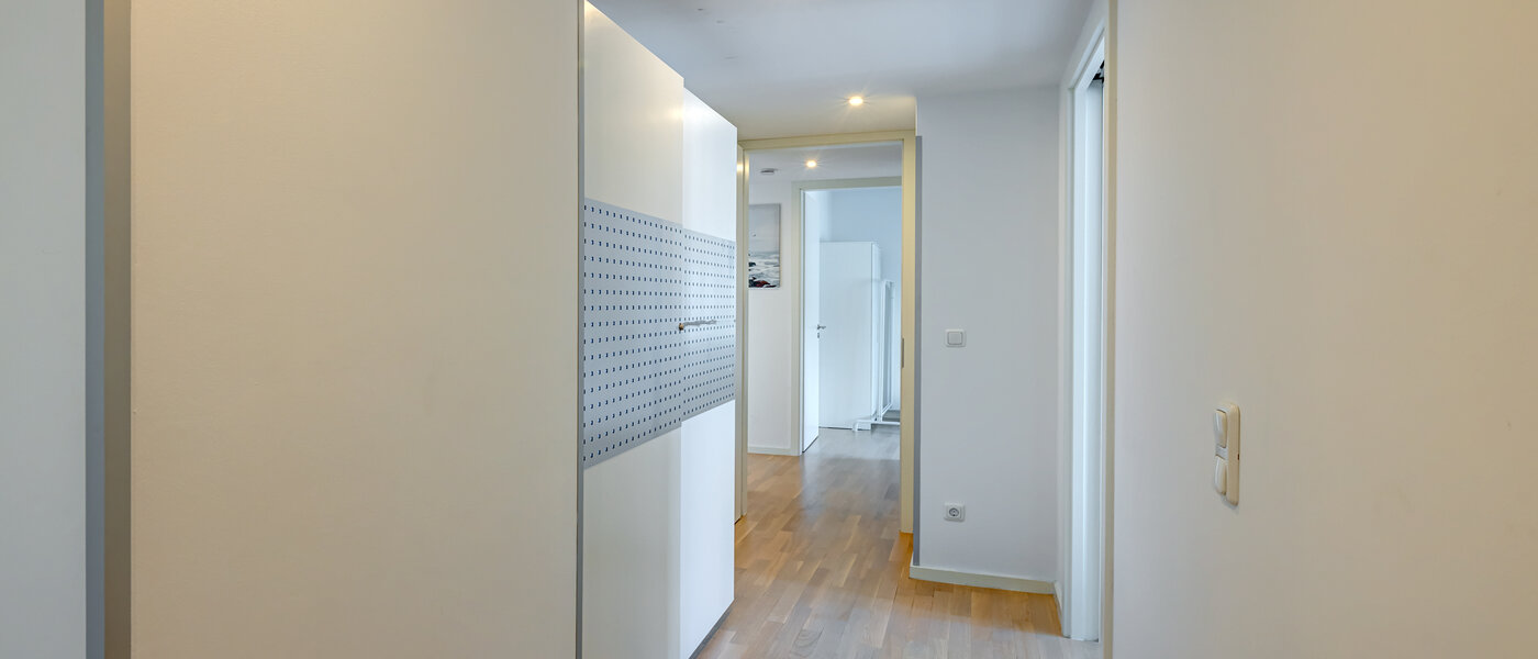 attico München Ludwigsvorstadt 04 ingresso/corridioio 13896