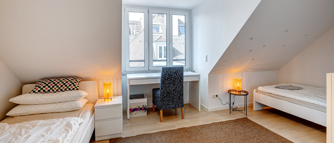 attico München Ludwigsvorstadt 02 3°camera da letto 13896