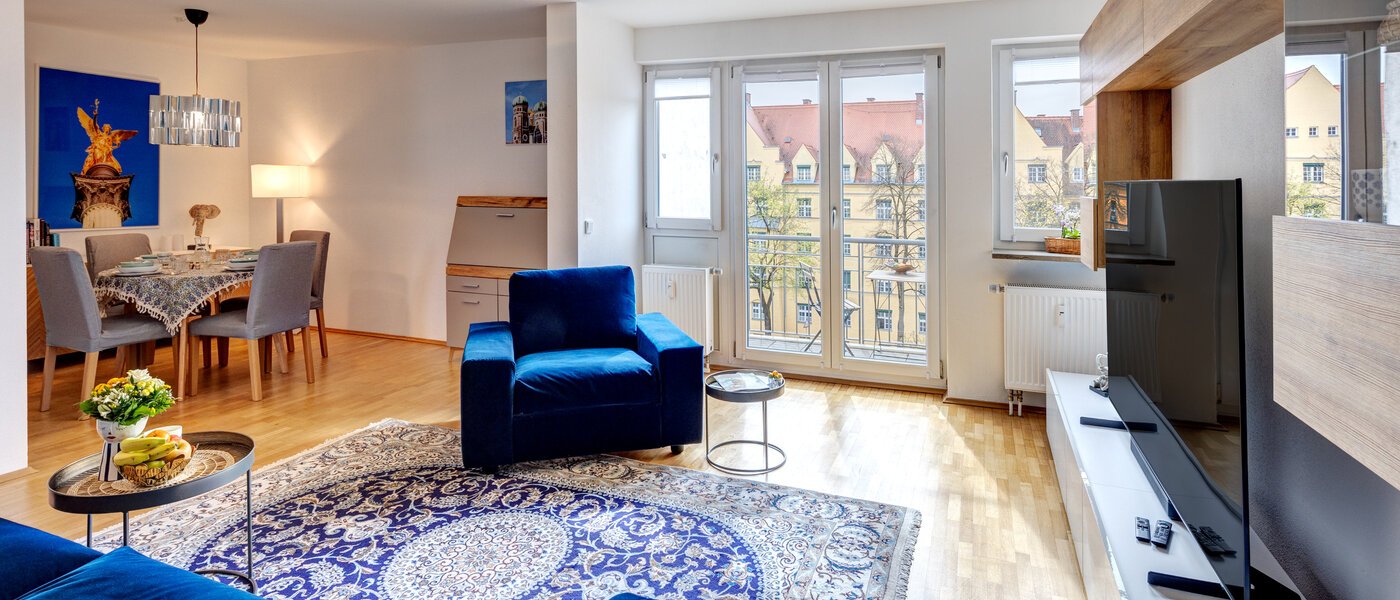 appartamento München Ramersdorf 02 zona living 13903